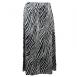Magic Crush Satin Skirt - Zebra Stripe