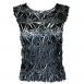 Origami Sleeveless - Black-White