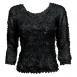 Origami Three Quarter - Solid Black