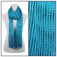 Scarves - Metallic 3117 - Turquoise