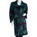 Floral - Black-Rust-Green