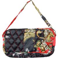 Quilted Bags - Wristlet - (Save for Fall)Red, Black, & Paisley