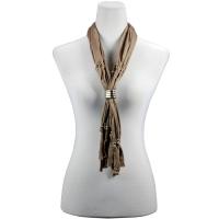 Scarves - New York Knot 04 - Taupe