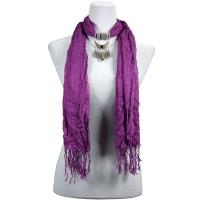 Scarves - Art Deco Pendant 05 - Violet