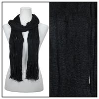 Scarves - Bohemian Knit Tubed 51679  - Black