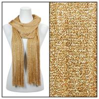 Scarves - Metallic Mesh 102 - Gold