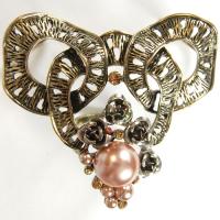 Scarf to Belt Accessory - 101 - Bronze-Tan