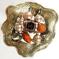 Scarf to Belt Accessory - 102 - Bronze-Tan