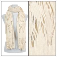 Scarves - Abstract Weave 4101 - Beige