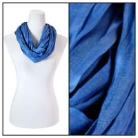 Infinity Scarves - Cotton/Silk Blend 100 - Denim Violet