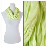 Infinity Scarves - Cotton/Silk Blend 100 - Lime