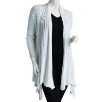 Magic Convertible Long Ribbed Sweater - Ivory