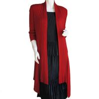Magic Convertible Long Ribbed Sweater - Winterberry