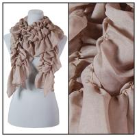Scarves - Bohemian Solid 3171 - Brown