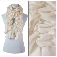 Scarves - Bohemian Solid 3171 - Off White