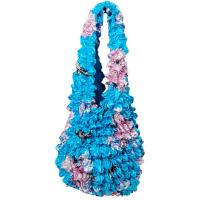 Popcorn Bags - Butterfly Floral on Sky Blue- Sky Blue