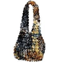 Popcorn Bags - Abstract Black-Gold - Copper