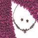 Raspberry Popcorn with Purple Tones Jewelry