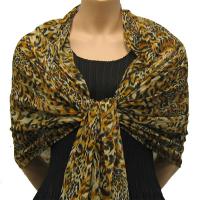Georgette Shawls -  Leopard