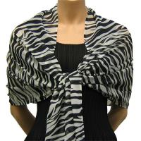 Georgette Shawls -  Zebra