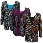 Queen Size Slinky - Mock Cardigan