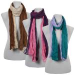 Scarves - Two-Tone Crinkle 908081