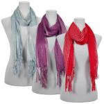 Scarves - Striped Metallic 3116