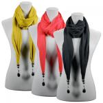 Scarves - Hanging Teardrop Fob Pendant 02