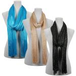 Scarves - Metallic Fishnet 3836