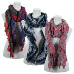Scarves - Crochet Ruffle 4059