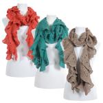 Scarves - Ruffle Knit 4067