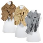 Scarves - Ruffle Knit Metallic 4085