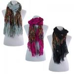 Big Scarves - Crinkle Floral 1003