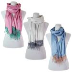 Scarves - Lace Border 3143