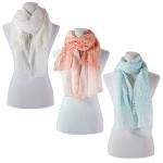 Scarves - Crochet Chiffon 3165