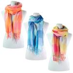 Big Scarves - Pastel Plaid w/ Lurex Sparkle 6002