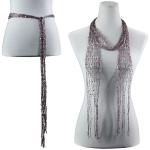Scarves/Sash - Sequined Knit 0489