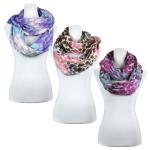 Infinity Scarves Wide - Multi Dots 3109