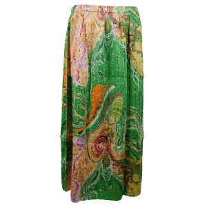 1092 - Magic Crush Skirts  Swirl Green-Gold (Special) - 