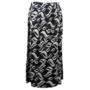 1092 - Magic Crush Skirts  White Buds on Black - 