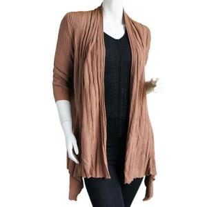 Magic Convertible Ribbed Sweater  Taupe - One Size Fits Most