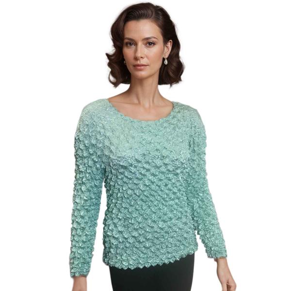 wholesale 231 - Gourmet Popcorn - Long Sleeve Light Seafoam - One Size Fits Most