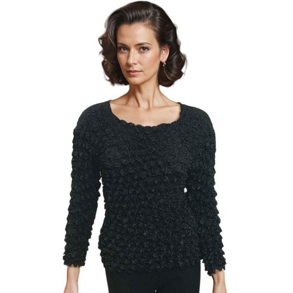 Wholesale 231 - Gourmet Popcorn - Long Sleeve Black - One Size Fits Most