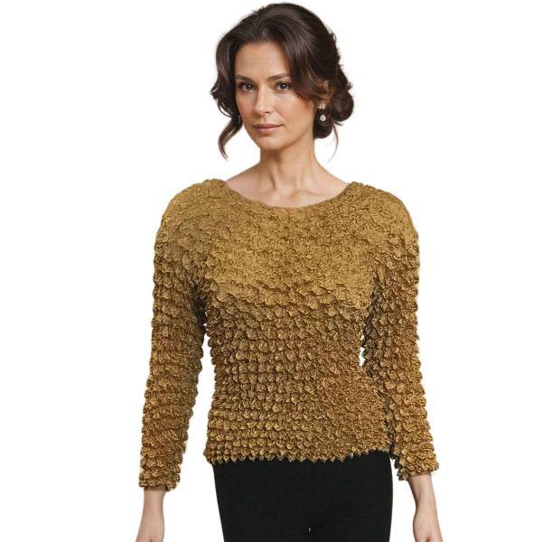 Wholesale 231 - Gourmet Popcorn - Long Sleeve Gold - One Size Fits Most