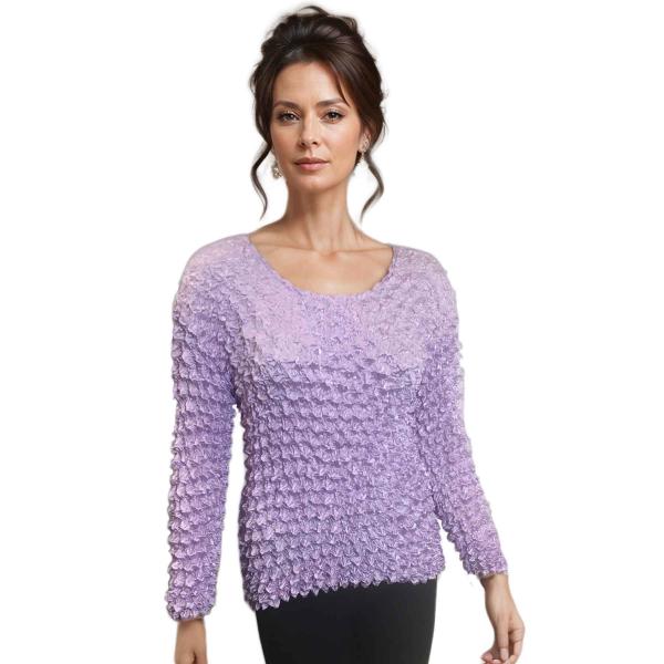 Wholesale 231 - Gourmet Popcorn - Long Sleeve Lilac - One Size Fits Most