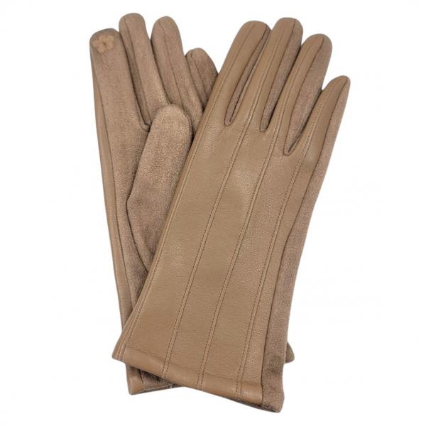wholesale 2390 - Touch Screen Smart Gloves 3035 - Taupe
Vegan Leather - One Size Fits Most