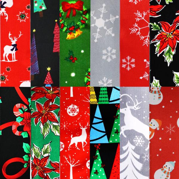 Wholesale 2659 - Holiday Print Scarves Christmas 12 Pack<br>
Holiday Print Scarves - 