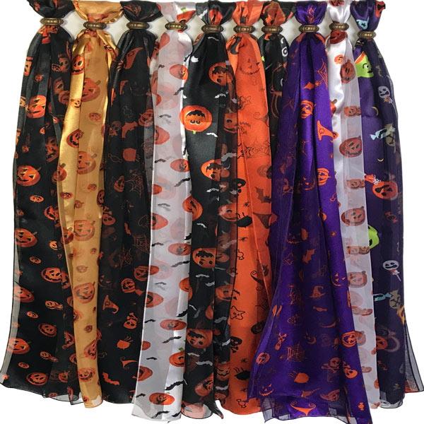 Wholesale 2659 - Holiday Print Scarves Halloween 12 Pack<br>
Holiday Print Scarves - 