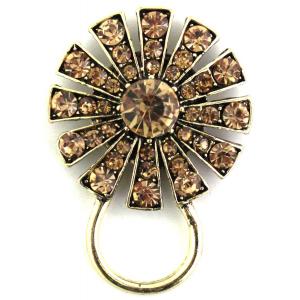 2895 - Magnetic Eyeglass Holder Brooch 408 Gold MB - 