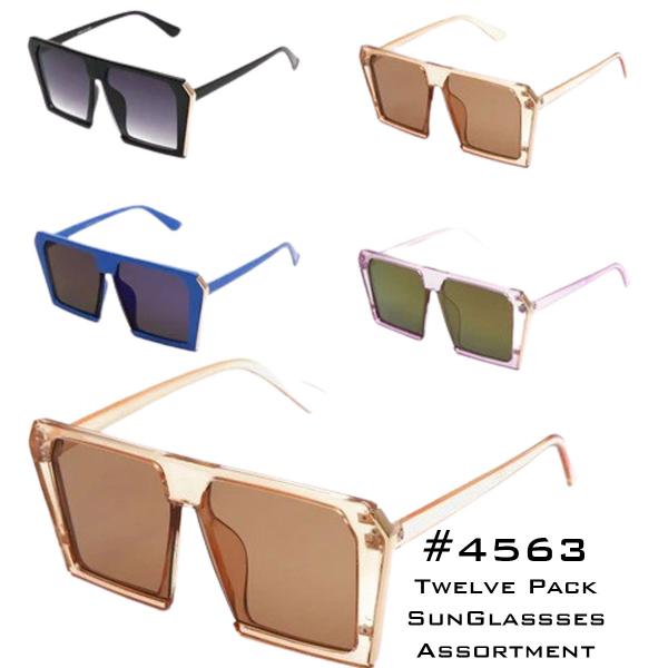 wholesale Hand Painted Reading Glasses Sunglasses #4563 Twelve Pack - 
